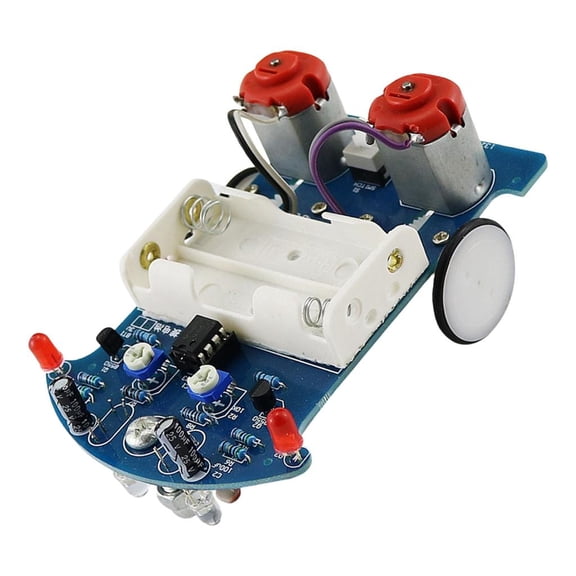 Lerpwige Compatible Automatic Tracking Car With Detachable Modular Structure