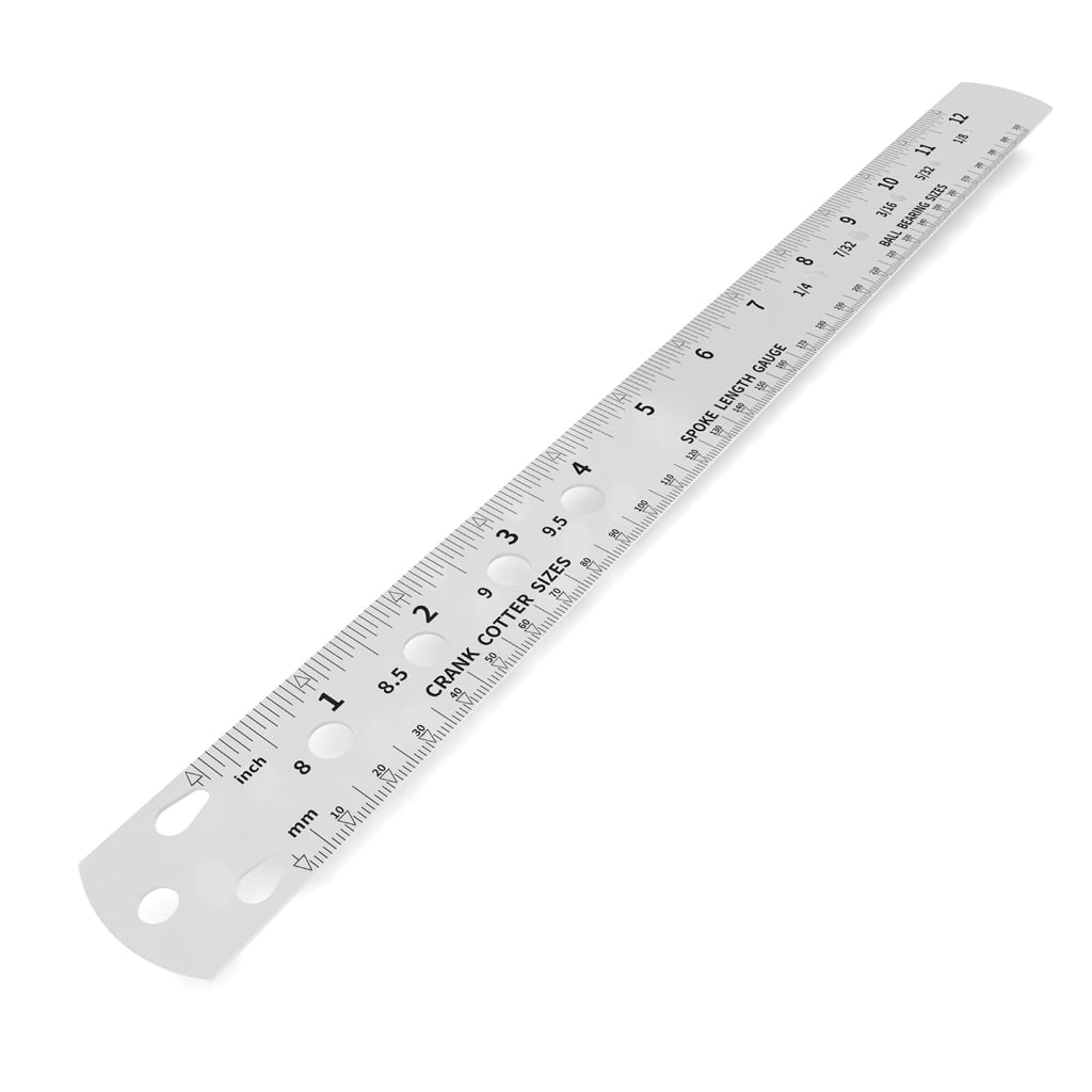 Convenient Ruller Lerpwige Convenient Bike Spoke Length Measurement Gauge Ruler Easy ...