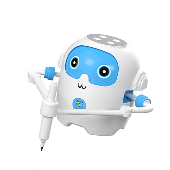 Lerpwige Creative Painting Robot Electronic Early Development Toy for Artists Multiple Drawing Modes and Safe ABS Texture