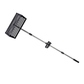 Lerpwige Detachable Carbon Steel Beach Sand Sifter Tool for Shell Treasure Portable Metal Beach Collection Accessories