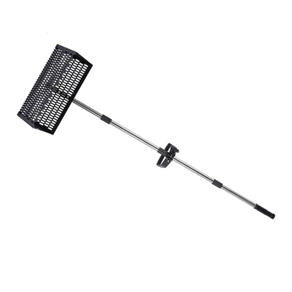 Lerpwige Detachable Carbon Steel Beach Sand Sifter Tool for Shell Treasure Portable Metal Beach Collection Accessories