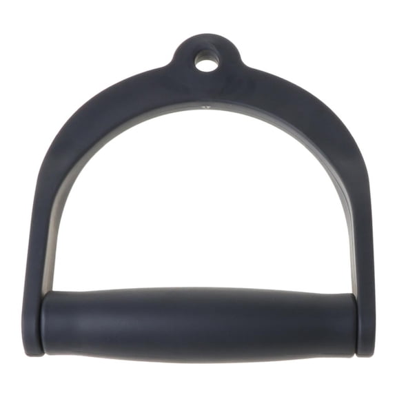 Lerpwige Durable Wide Design Resistant Pull Rope Handle Grips Gym Training Heavy Duty D-Handle