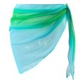 thumbnail image 1 of Lerpwige Elegant Beach Wrap For Women Polyester Fabric Skirt With Wrinkled Feature For Vacation And Water Activity, 1 of 20