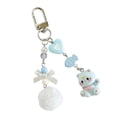thumbnail image 1 of Lerpwige Elegant Cats Pendant Bag Hanging Pendant Keychain Pendant Alloy Texture Perfect for Decoration and Present Giving, 1 of 13