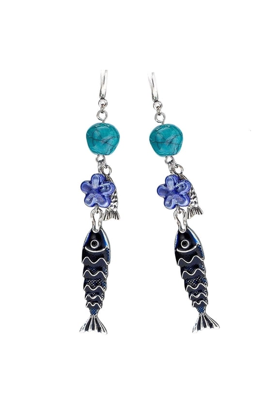 Elegant Marine Life Inspire Earrings Starfish Alloy Designs Comfortable Wear