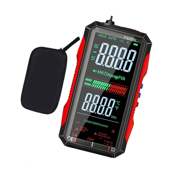 Lerpwige Enhanced Digital Multimeter With 4.8 Inch LCD Screen Auto Ranging For Electricians And Engineers