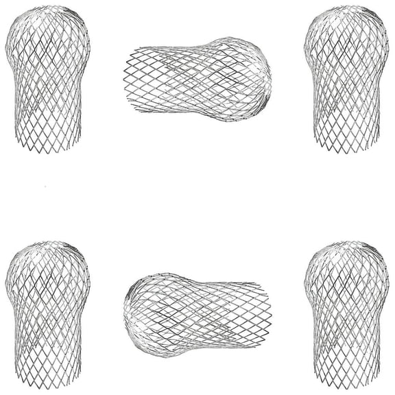 Lerpwige Extendable Resistant Gutters Guards Metal Meshing Leaf Strainer for Pipe