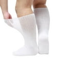thumbnail image 1 of Lerpwige Extra Wide Socks for Swollen Feet Wide Bariatric Socks Diabetic Socks Unisex, 1 of 9