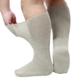 thumbnail image 1 of Lerpwige Extra Wide Socks for Swollen Feet Wide Bariatric Socks Diabetic Socks Unisex, 1 of 9