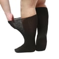 thumbnail image 1 of Lerpwige Extra Wide Socks for Swollen Feet Wide Bariatric Socks Diabetic Socks Unisex, 1 of 9