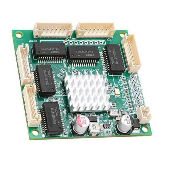 Lerpwige Fast Speed 5 Port Gigabit Embedded Switches Board For Diy Networking Solution
