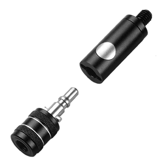 Lerpwige Fish Landing Dip Net Connector Dip Net Adapter Press Type Fishing Net Joint