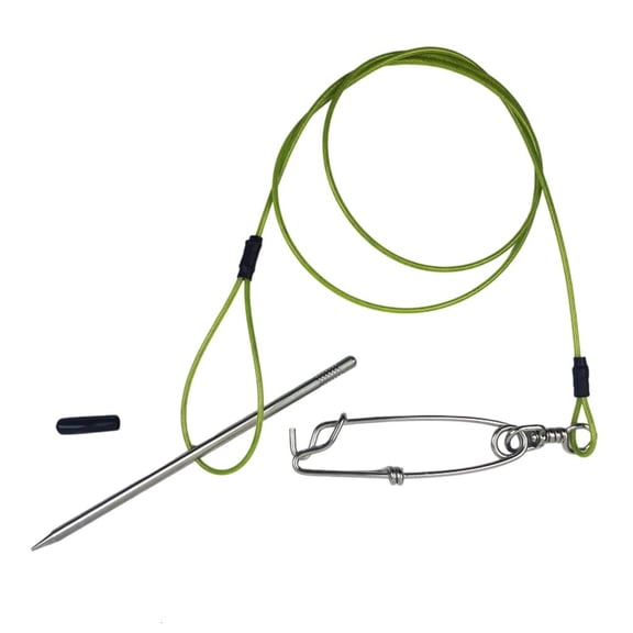 Lerpwige Fish Stringer for Diving Quick Handspear Stringer Fish Needle Hook