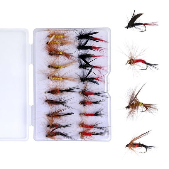 Lerpwige Fishing Artificial Baits Dry Fly Fishing Lures Soft Fishing Lures