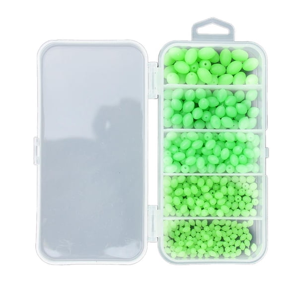 Lerpwige Fishing Beads Green Fishing Eggs Night Glow Sea Fishing Lures