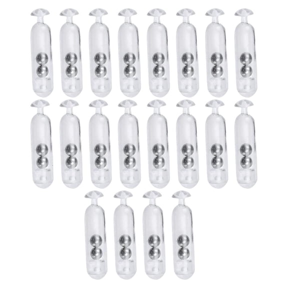 Lerpwige Fishing Lure Jigs Rattles Insert Tube for Soft Lure Sound Rattles Steel Beads Fly Tying Baits Making Accessories