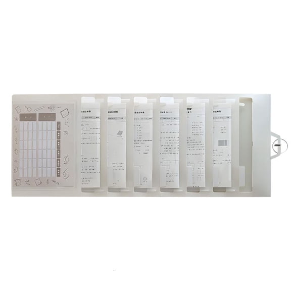 Lerpwige Flexible Hanging Document Folder Perfect For Teachers Students To Store Worksheets Records