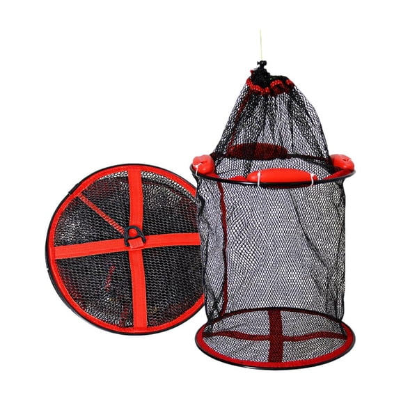 Lerpwige Foldable Fish Keeper With Strengthened Nylon Straps And Escape Design For Freshwater Angling