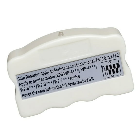 Lerpwige For WF-3640 WF-3620 WF-3720 WF-3725 WF-7710 WF-7720 FT6710 T6711 T6712 Maintenance Box Chip Resetter Waste Ink Tank Chip