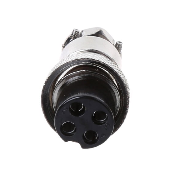 Lerpwige GX16 3/4/8 Pin Thread Female Circular Butting Aviation Socket Plug Wire Cable Panel Quick Connector Adapter Accessories