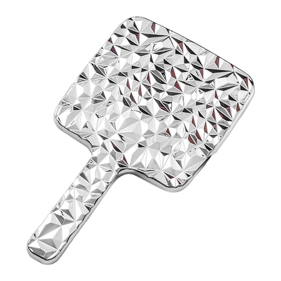 Lerpwige Hand Mirror Handheld Mirror Travel Makeup Mirror Water Ripples Cosmetic Mirror