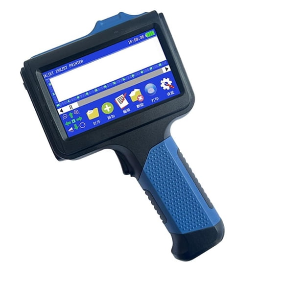 Lerpwige Handhelds Inkjet Printers 12.7mm BarBatchCode Date Number Jet Inkjet Printers