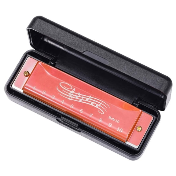 Lerpwige Harmonica 10 Hole 20 Tones Chromatic Mouth Organ Harmonica Chromatic Harmonica
