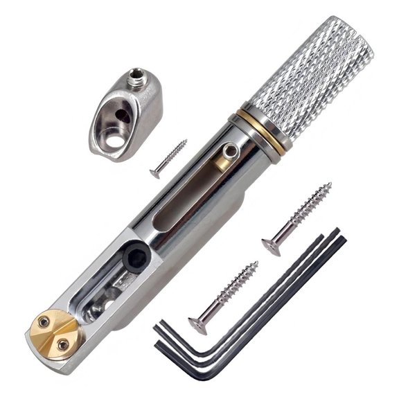 Lerpwige Heavy Duties Headless Electric Guitar Bridge Assembly Strong Construction