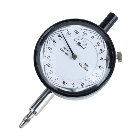 Lerpwige Heavy Duty Metal Dials Indicators With Fine Pointers Measuring Equipment For Machining And Manufacturing Applications