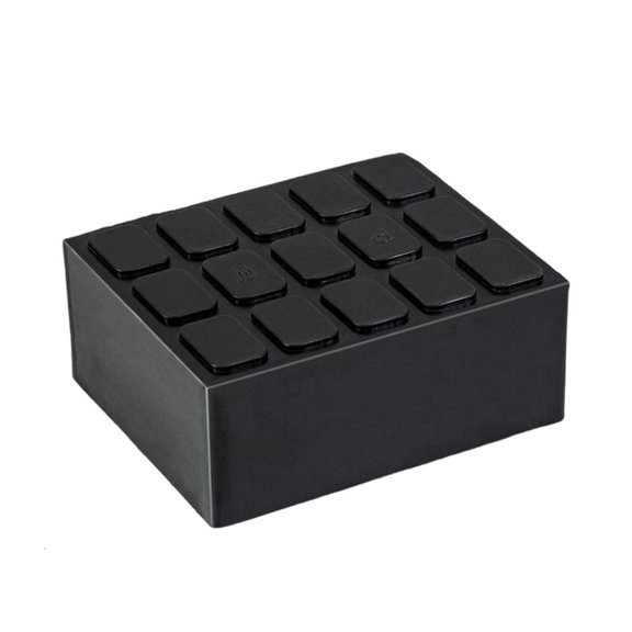 Lerpwige Heavy Duty Rubber Cushion Block For Car Lifts With NonSlip High Friction