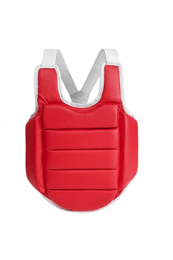 High Impact Karate Chest Protector Gear PU Breathable For Training