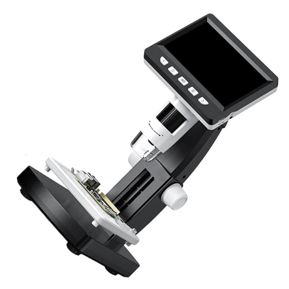 Lerpwige High Magnification 1000X Electronic Microscope with 4.3 Inch Display & Type C Interfaces for Systems Compatibility