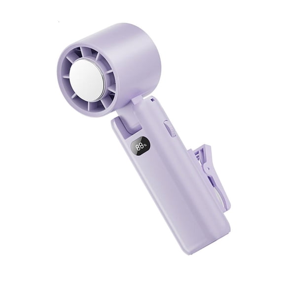Lerpwige High Speed Rechargeable Fan Outdoor Portable Handheld Powerful Fan Outdoor Light Weight Coolers Enduring