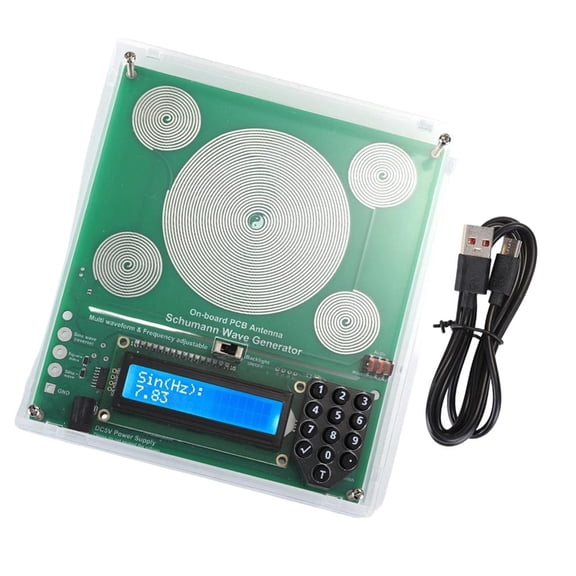 Lerpwige High Stability Generator with Adjustable Frequency 0.01Hz to 100000Hz Compact Design for Home Use
