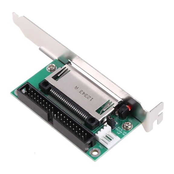 Lerpwige IDE to CF Adapter with Bracket Connects Compact Flash to 3.5-Inch IDE Host