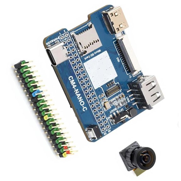 Lerpwige Industrial Compute Module 4 Baseboard With Robust BtoB Connector And Peripherals Expansion