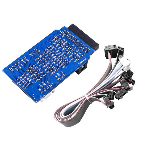 Lerpwige JTAG To SWD Adapter Board With 7Cable For JTAG V 8 V 9 Debugging Program