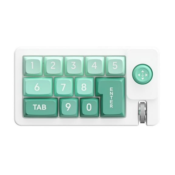 Lerpwige K810 Keypad Programmable Macro Definition 12 Keys Mechanical Keyboard Corded Hot-Swappable Customizable Keypads