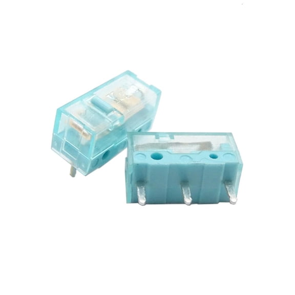 Lerpwige Kailh Blue GM 8.0 Mouse Momentary Push Button Micro Limit Switch 3 Pins