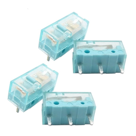 Lerpwige Kailh Blue GM 8.0 Mouse Momentary Push Button Micro Limit Switch 3 Pins