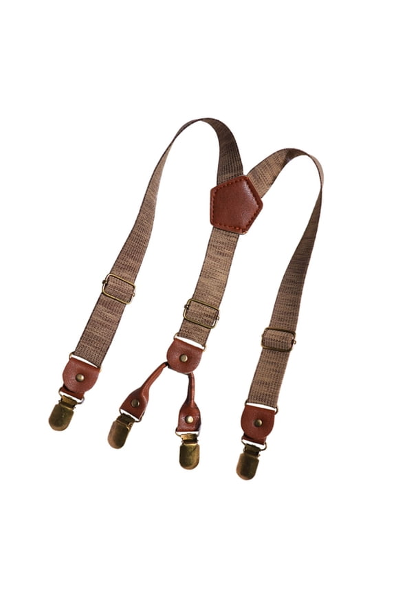 Kids Pants Brace with 4 Clip Comfortable Suspenders Belt For Children Formal Occasion and School Event Dressingup