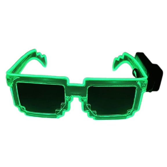Lerpwige LED Light Up Sunglasses With High Tech Lenses For Concerts Party and Night Event