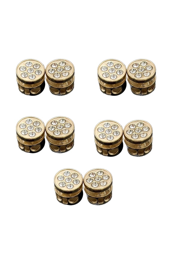 Metal Cord Locks 10pcs Adjustable Cord Stopper for Drawstring Adjustment on Pants and Hoodie Outdoor Clothing Accessory