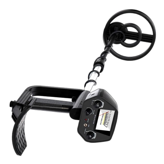 Lerpwige Metal Detector Underground with Adjustable Handle 30'' to 42'' 360 Degree Scanning for Easy Object Finding