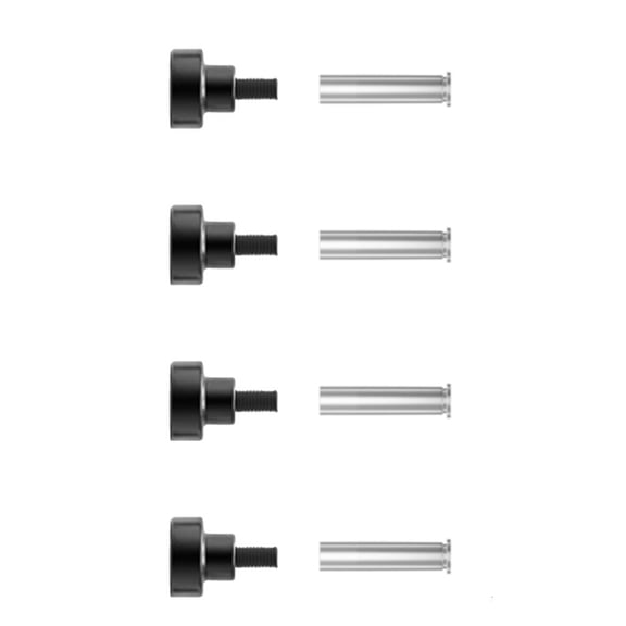 Lerpwige Metal Magnetic Screw For Computer Fan Installation Vibrations Reduction