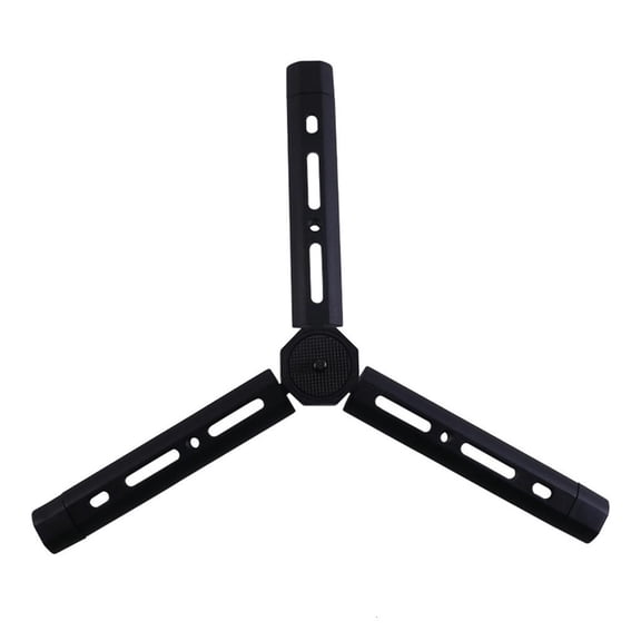 Lerpwige Metal Tripod Base Enhances Stability 27-150mm Height Scratch Resistant