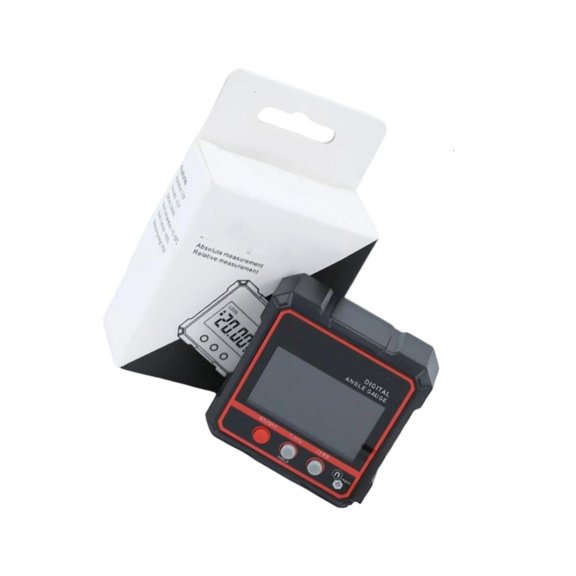 Lerpwige Mini Digital Level Tool Strong Magnet Base for Equipment Alignment Adjustments