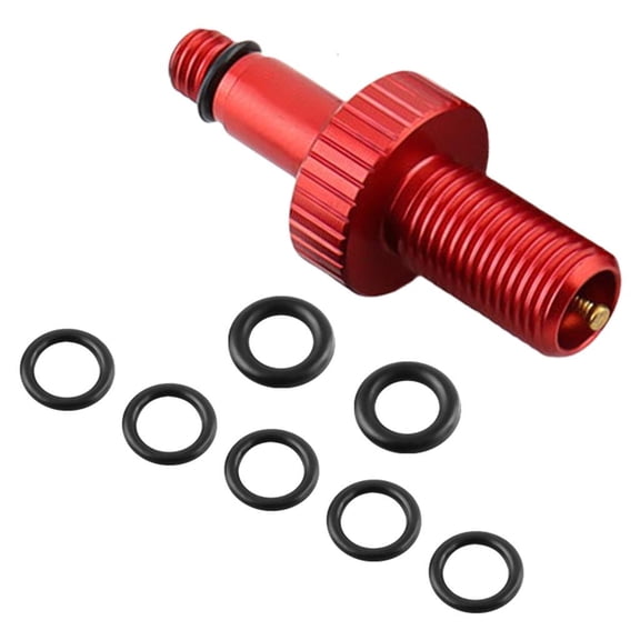 Lerpwige Aluminum Alloy Bicycles Rear Shock Air Valves Adapter for Pressure Reducer