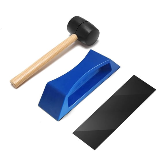 Lerpwige MultiPurpose Floor Fixer Tool Tapping Hammer to Restores Smooth Surfaces