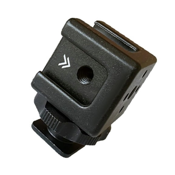 Lerpwige Multifunction Aluminum Camera Shoe Adapter Supporting Simultaneous Connection Of 3 Devices For Photographers